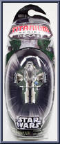 Anakin's Jedi Starfighter (Mustafar) from Star Wars - Titanium - Wal-Mart manufactured by Hasbro [Front]