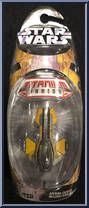 Anakin's Jedi Starfighter (Yellow) from Star Wars - Titanium - Wal-Mart manufactured by Hasbro [Front]