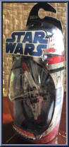ARC-170 Starfighter (Flaming Wampa) from Star Wars - Titanium - Basic Series manufactured by Hasbro [Front]