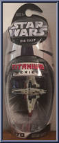 ARC-170 Fighter from Star Wars - Titanium - Wal-Mart manufactured by Hasbro [Front]