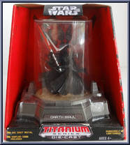Darth Maul from Star Wars - Titanium - Display Cased manufactured by Hasbro [Front]