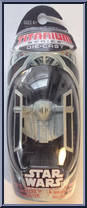Darth Vader's TIE Advanced x1 Starfighter (White) from Star Wars - Titanium - Basic Series manufactured by Hasbro [Front]