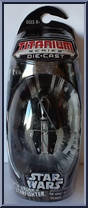 Darth Vader's Sith Starfighter from Star Wars - Titanium - Basic Series manufactured by Hasbro [Front]