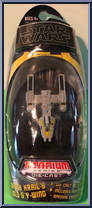 Davish Krail's Gold 5 Y-Wing from Star Wars - Titanium - Basic Series manufactured by Hasbro [Front]