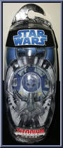 Droid Gunship from Star Wars - Titanium - Basic Series manufactured by Hasbro [Front]