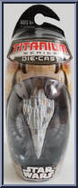 Mon Calamari Star Cruiser from Star Wars - Titanium - Basic Series manufactured by Hasbro [Front]
