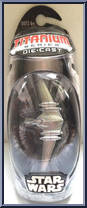 Naboo Royal Cruiser from Star Wars - Titanium - Basic Series manufactured by Hasbro [Front]