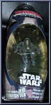 Obi-Wan Kenobi's Jedi Starfighter (Utapau) from Star Wars - Titanium - Basic Series manufactured by Hasbro [Front]