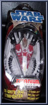 Obi-Wan's Jedi Starfighter (Clone Wars) from Star Wars - Titanium - Basic Series manufactured by Hasbro [Front]