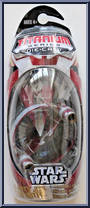 Obi-Wan's Jedi Starfighter with Hyperdrive Ring from Star Wars - Titanium - Basic Series manufactured by Hasbro [Front]