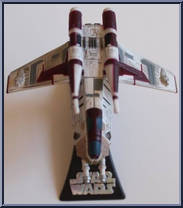Republic Gunship from Star Wars - Titanium - Basic Series manufactured by Hasbro [Loose]