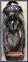 Republic V-Wing Starfighter from Star Wars - Titanium - Basic Series manufactured by Hasbro [Front]