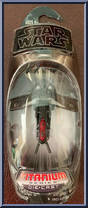 Shadow Trooper Gunship from Star Wars - Titanium - Basic Series manufactured by Hasbro [Front]