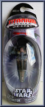 Sith Infiltrator from Star Wars - Titanium - Basic Series manufactured by Hasbro [Front]