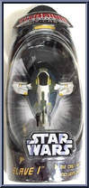 Slave 1 (Jango - Battle Damage) from Star Wars - Titanium - Basic Series manufactured by Hasbro [Front]