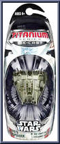 Luke's Snowspeeder from Star Wars - Titanium - Basic Series manufactured by Hasbro [Front]