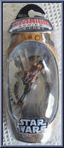 Stolen Imperial Speeder Bike & Paploo from Star Wars - Titanium - Basic Series manufactured by Hasbro [Front]