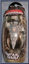 Star Destroyer (Repaint) from Star Wars - Titanium - Basic Series manufactured by Hasbro [Front]