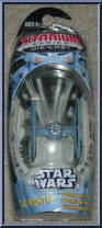 TIE Fighter (Battle Damage) from Star Wars - Titanium - Basic Series manufactured by Hasbro [Front]