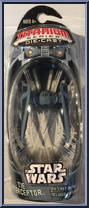 TIE Interceptor from Star Wars - Titanium - Basic Series manufactured by Hasbro [Front]