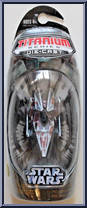 V-Wing Starfighter from Star Wars - Titanium - Basic Series manufactured by Hasbro [Front]
