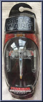 X-Wing Starfighter (John Branon's Red 4) from Star Wars - Titanium - Basic Series manufactured by Hasbro [Front]