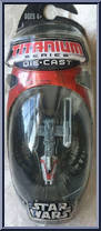 Y-Wing Bomber from Star Wars - Titanium - Basic Series manufactured by Hasbro [Front]