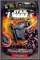 Darth Vader / TIE Advanced from Star Wars - Transformers - Basic Series manufactured by Hasbro [Front]