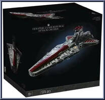Venator-Class Republic Attack Cruiser from Star Wars - Ultimate Collector Series - Basic Series manufactured by Lego [Front]