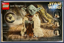 Yoda from Star Wars - Ultimate Collector Series - Basic Series manufactured by Lego [Back]