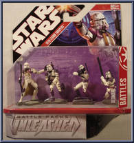 Ultimate Battles: 187th Legion Troopers from Star Wars - Unleashed - Battle Packs manufactured by Hasbro [Front]