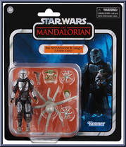 Mandalorian & Grogu (Maldo Kreis) from Star Wars - Vintage Collection (2018) - Mandalorian manufactured by Hasbro [Front]