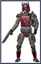 Mandalorian Super Commando Captain from Star Wars - Vintage Collection (2018) - Clone Wars manufactured by Hasbro [Loose]