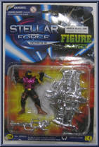 Pink Warrior from Stellar Force - Series III - Mini Figures manufactured by Chap Mei [Front]