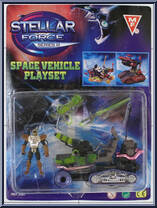 Space Vehicle Playset from Stellar Force - Series III - Mini Figures manufactured by Chap Mei [Front]