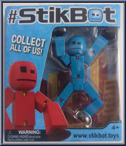 Blue Bot from Stikbot - Basic Series manufactured by Zing [Front]