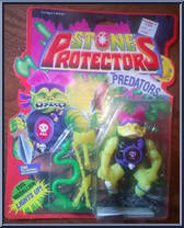 Zink (The Horrible Hachetman) from Stone Protectors - Predators manufactured by Ace Novelty [Front]