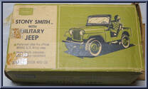 Stony Smith with Military Jeep from Stony Smith - Basic Series manufactured by Marx [Back]