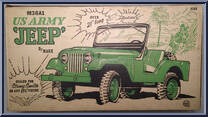 U.S. M38A1 Army Jeep from Stony Smith - Basic Series manufactured by Marx [Back]
