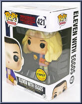 Eleven with Eggos (Chase) from Stranger Things - Pop! Vinyl Figures manufactured by Funko [Front]