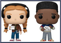 Max & Lucas from Stranger Things - Pop! Sets manufactured by Funko [Loose]