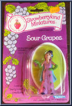 Sour Grapes from Strawberryland Miniatures - Miniatures manufactured by Kenner [Front]