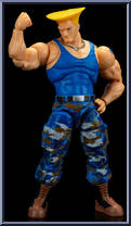 Guile (Blue) Action Figure