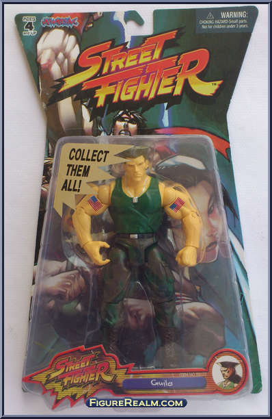 Street Fighter - Jazwares - Guile (Player 1)