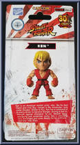 Clear Red Ken from Street Fighter - SDCC manufactured by Loyal Subjects [Back]