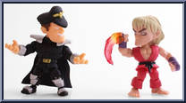 Violent Ken vs M. Bison Action Figure