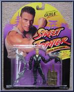 1993 Hasbro Capcom Street Fighter Movie COLONEL GUILE 12” Figure Box GI Joe