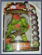 Blanka (Player One, Green) from Street Fighter - Round 1 manufactured by ReSaurus [Front]