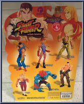 Ken (Player Four, Yellow) from Street Fighter - Round 1 manufactured by ReSaurus [Back]