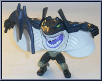 Mantaman from Street Sharks - Series 4 manufactured by Mattel [Loose]